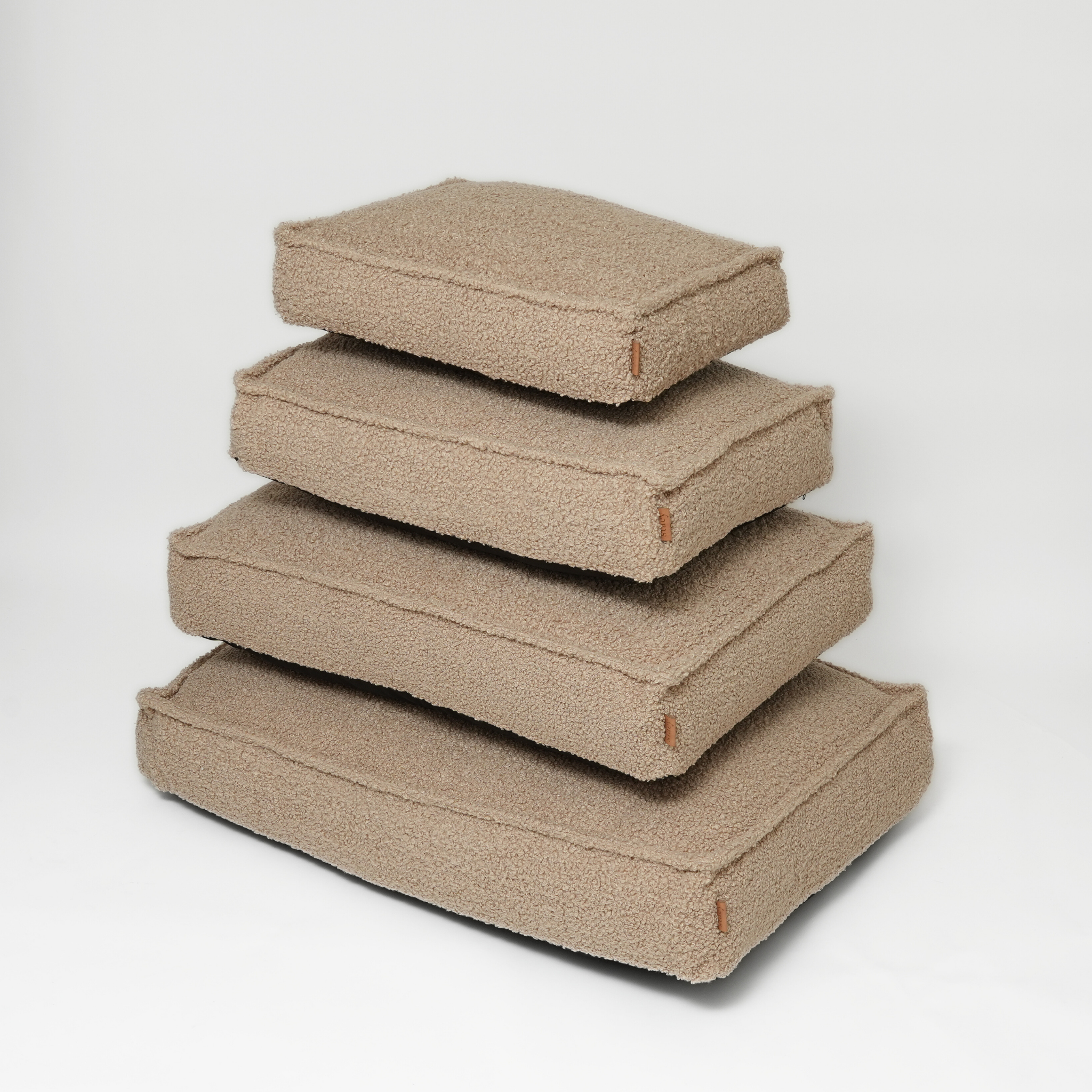 Cojín para perros Noor | arena rizada