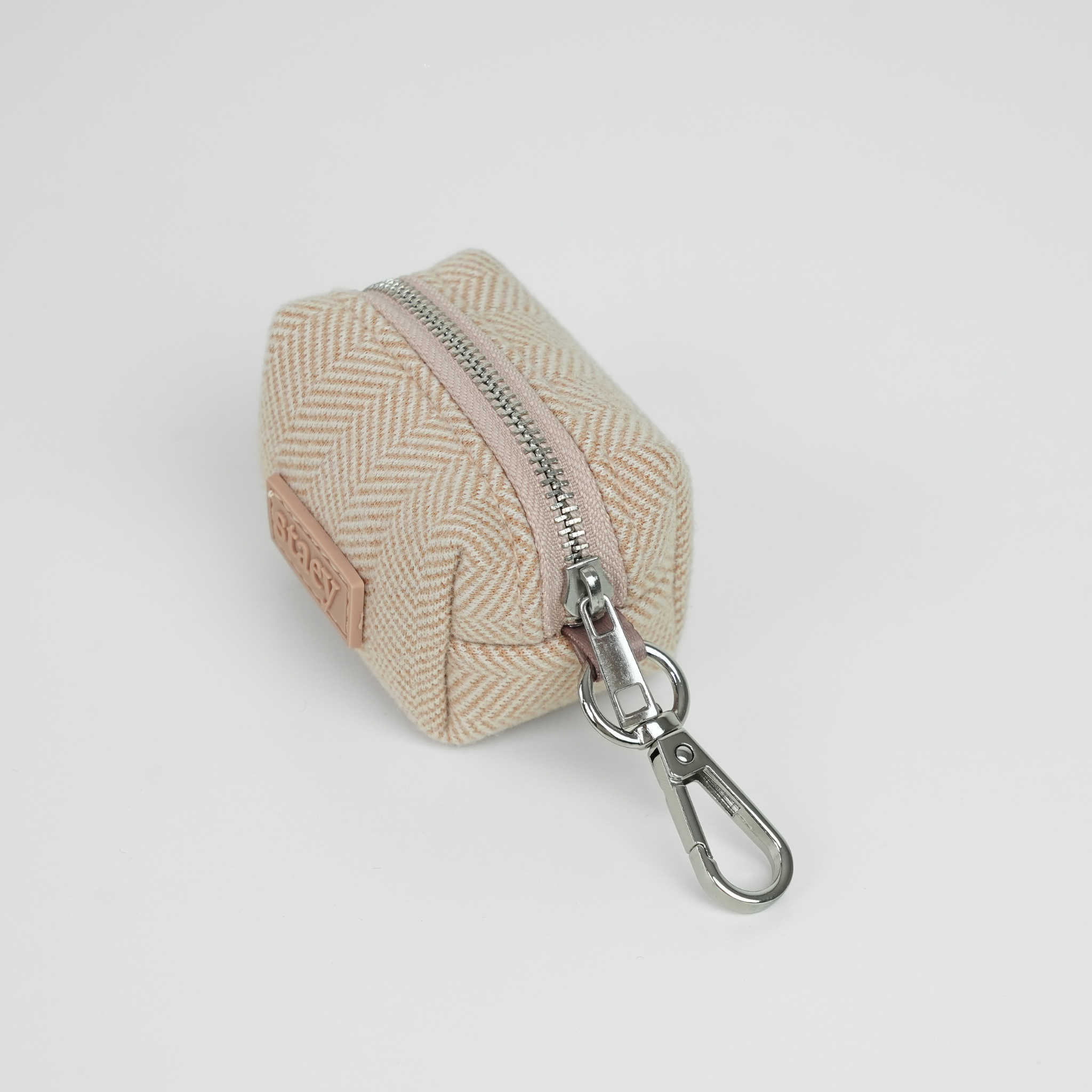 Soporte para bolsa de caca Elma | Rosa clara