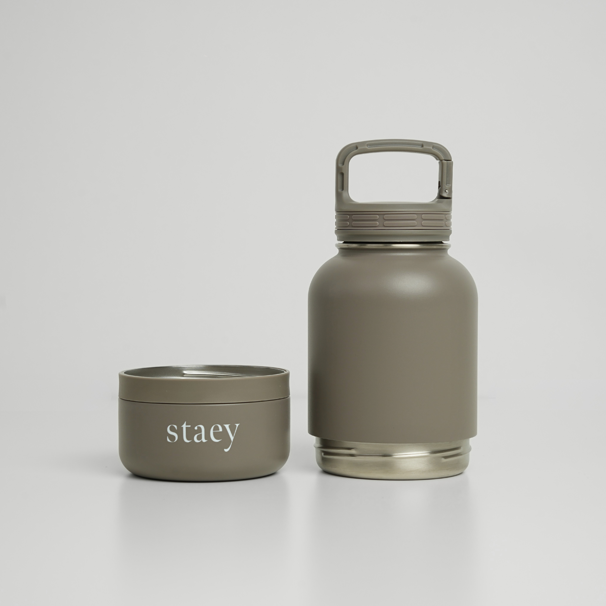 Botella Noona 2 en 1 con. Cuenco | Acero inoxidable