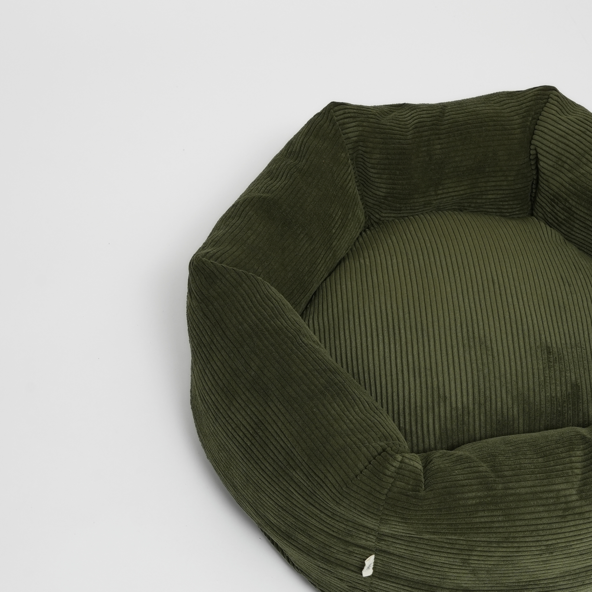 Cama para perros Luna 3.0 | Pana Verde Musgo