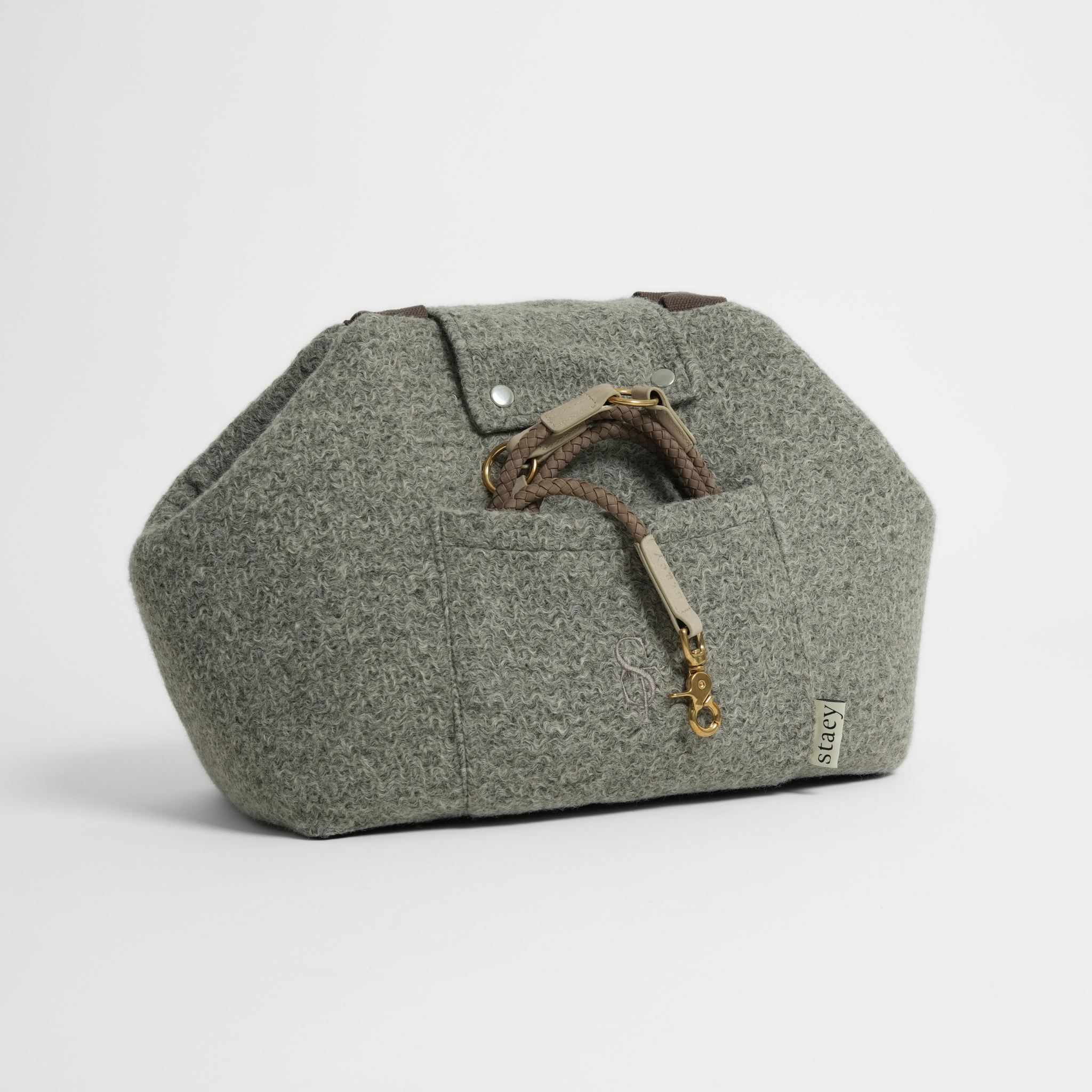 Carrier Bag Curl | Taupe