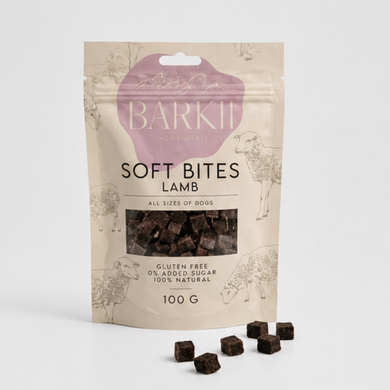 Golosinas de entrenamiento Barkii | Cordero | 100 g.