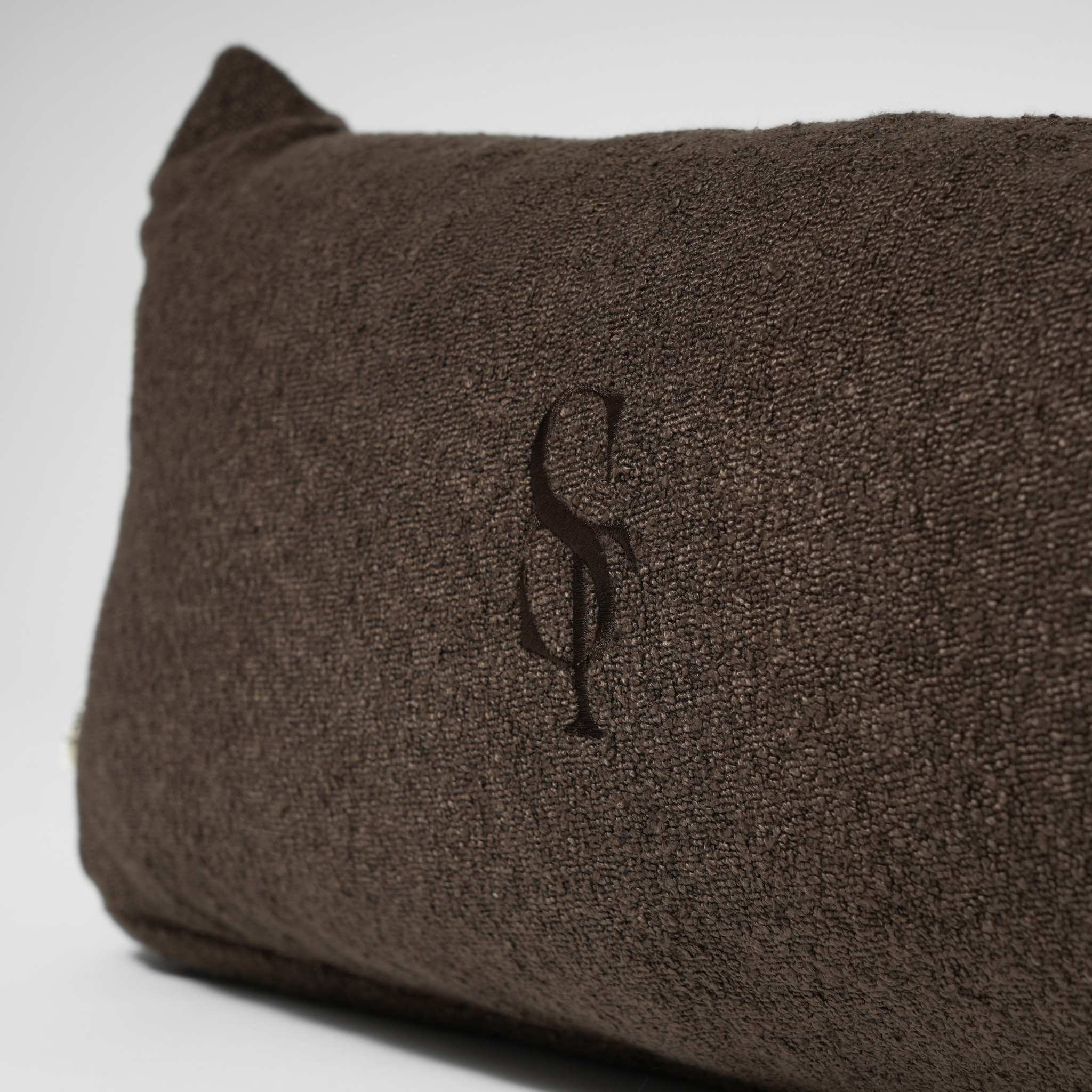 Vera Dog Bed | Chestnut Bouclé