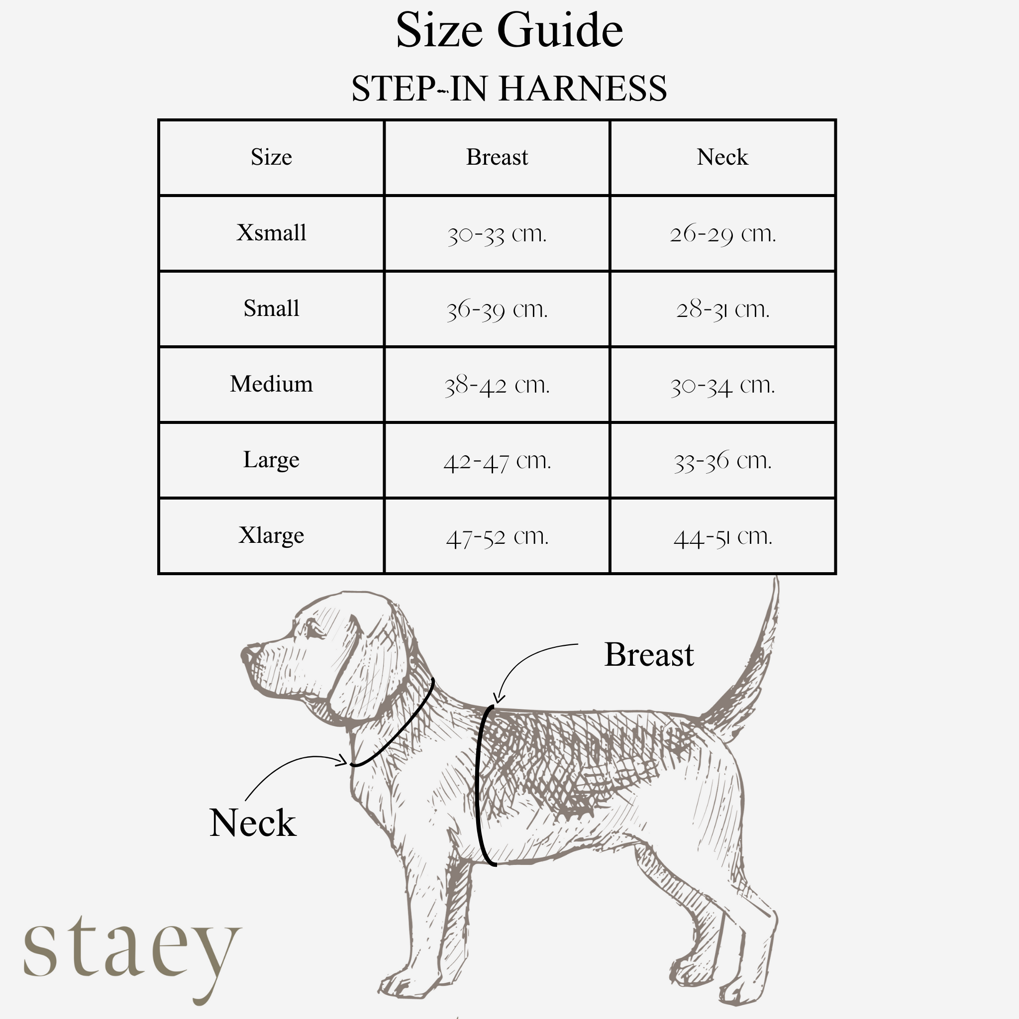 Teddy Step-In Dog Harness | Mocca