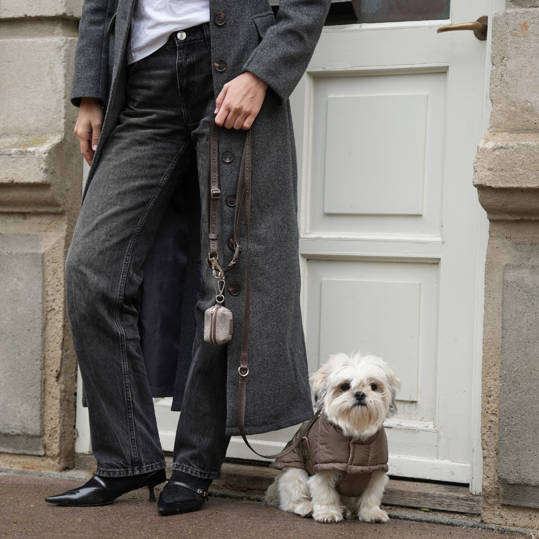 Nora Dog Coat | Taupe