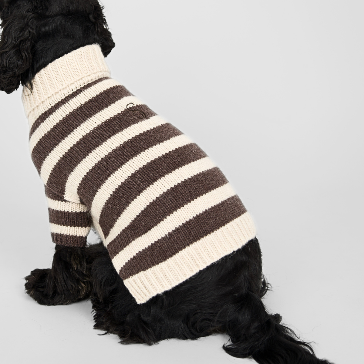 Liva Dog Sweater | Oat/Espresso