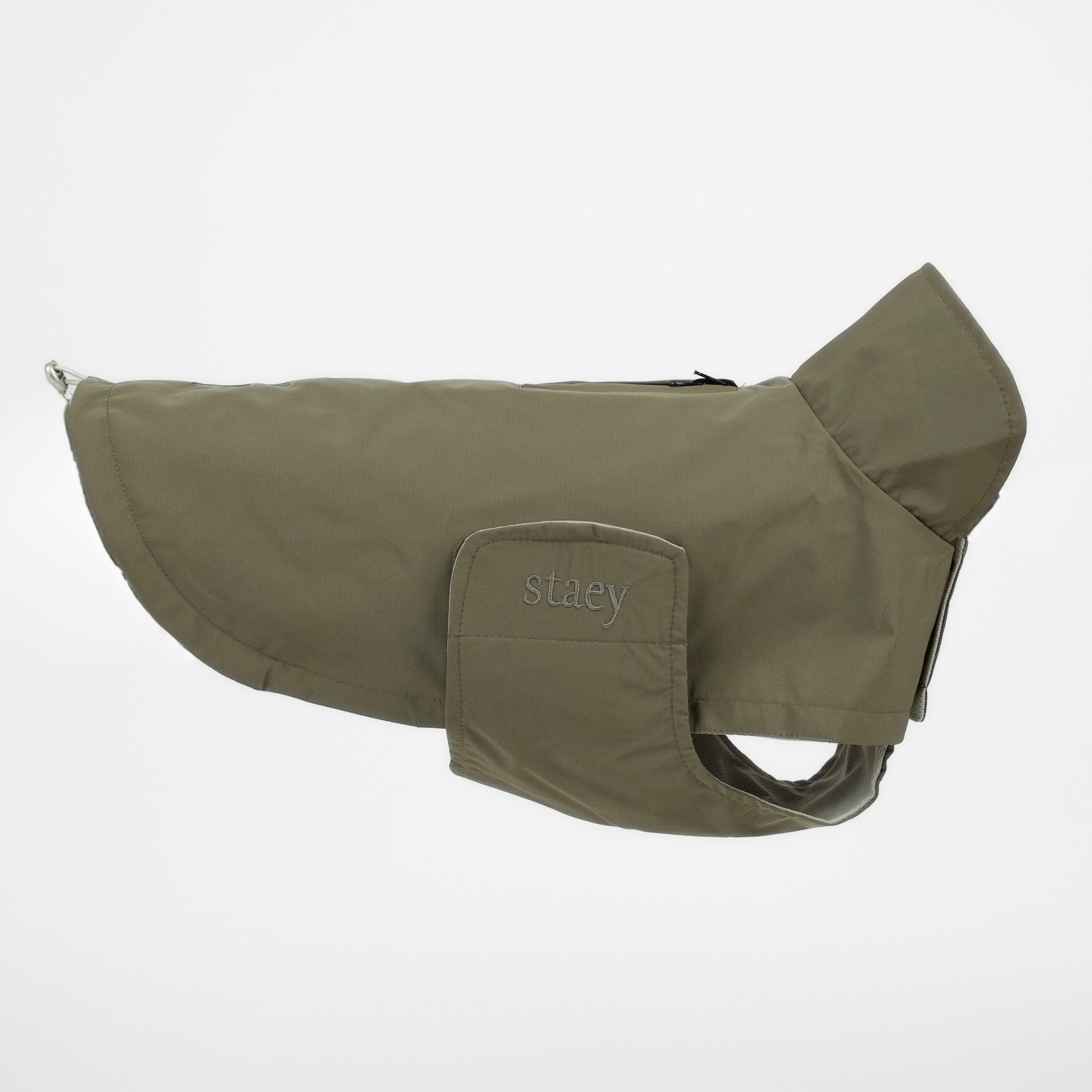 Taja Dog Rain Coat | Moss Green
