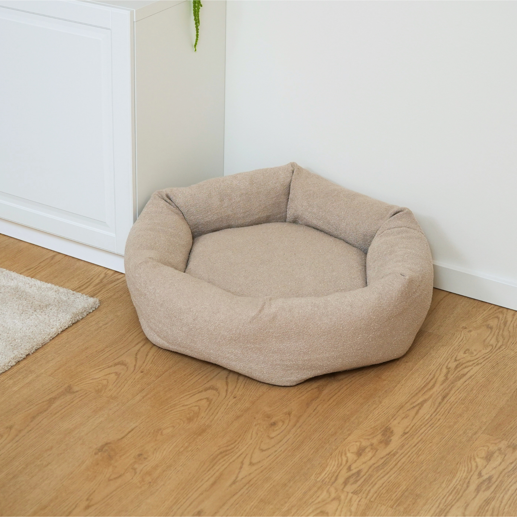 Cama para perros Luna 3.0 | Bouclé de avena