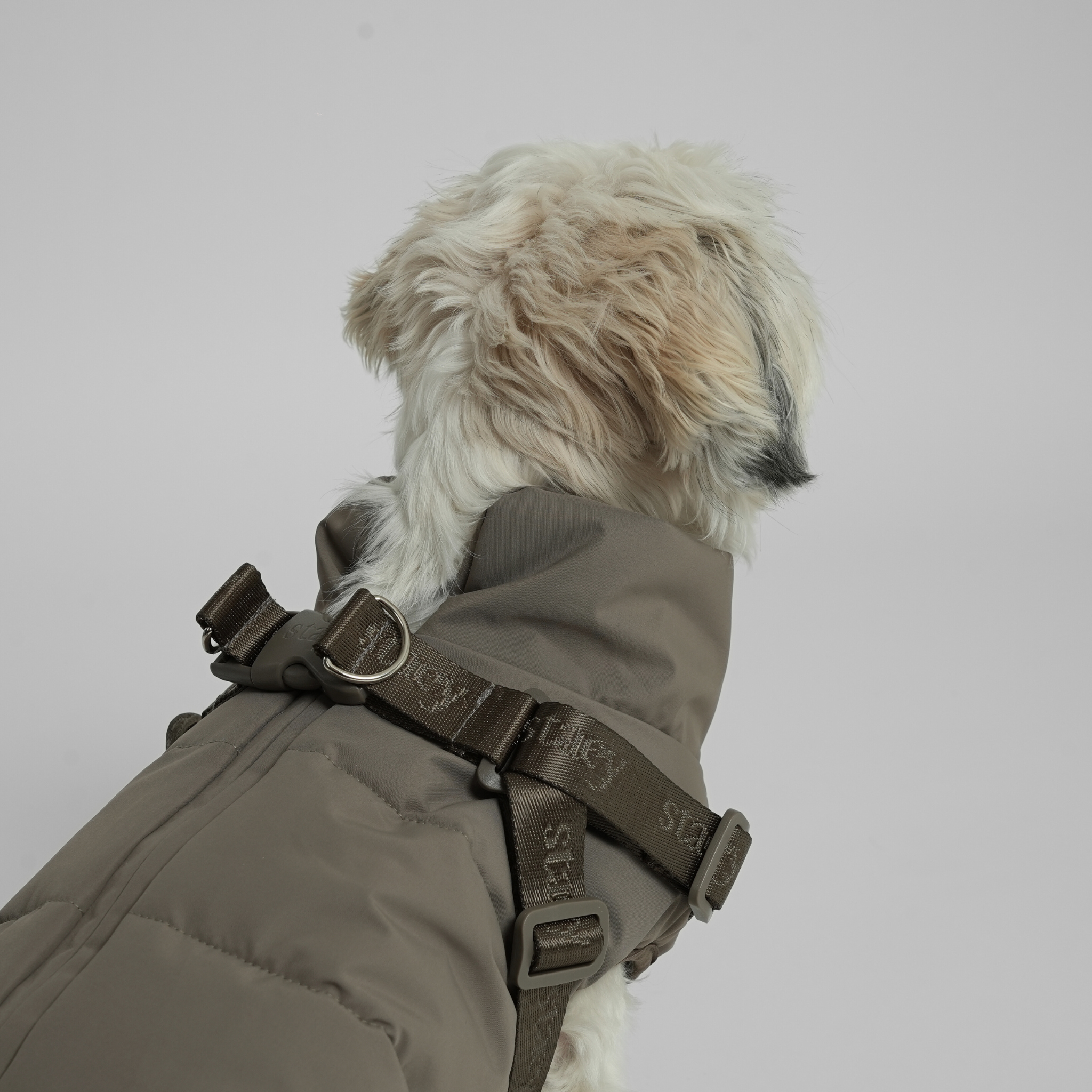 Vera Dog Coat w. Harness | Sage