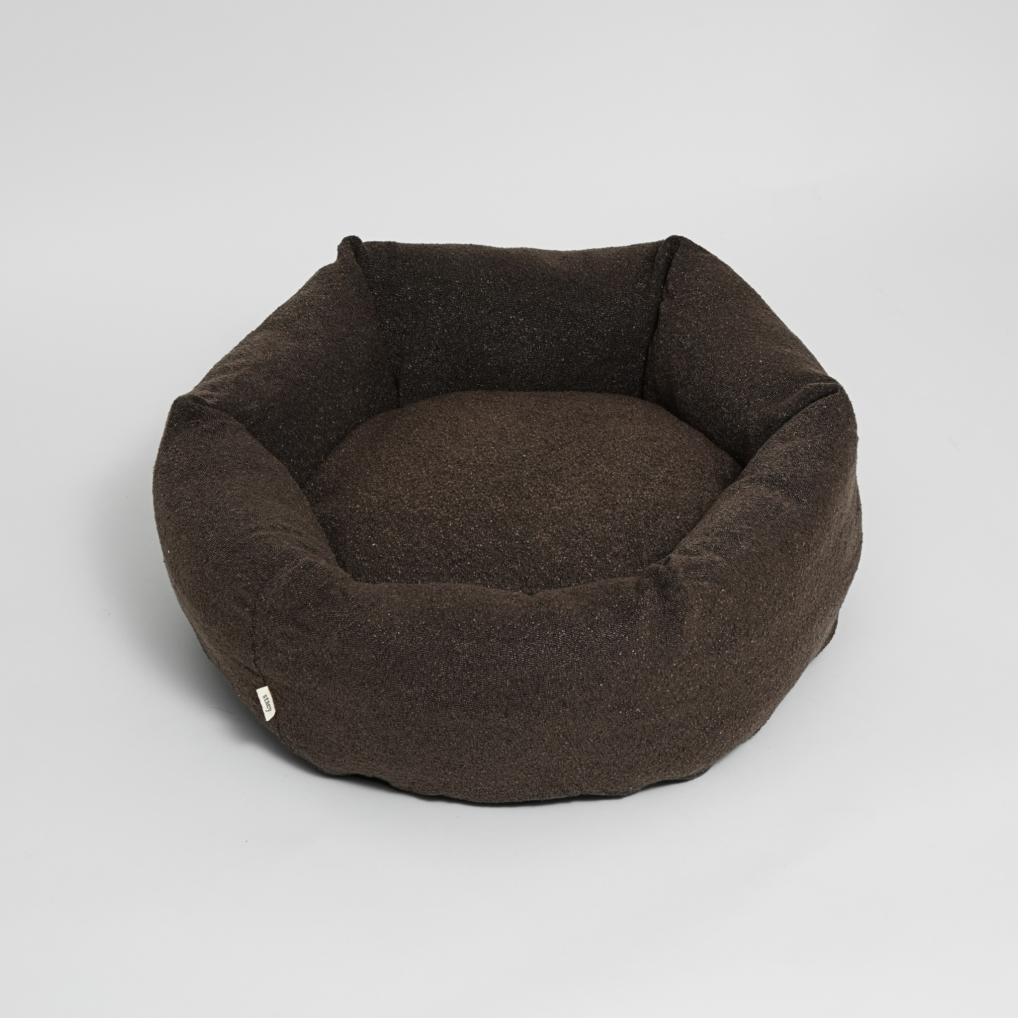 Cama para perros Luna 3.0 | Bouclé de castaño