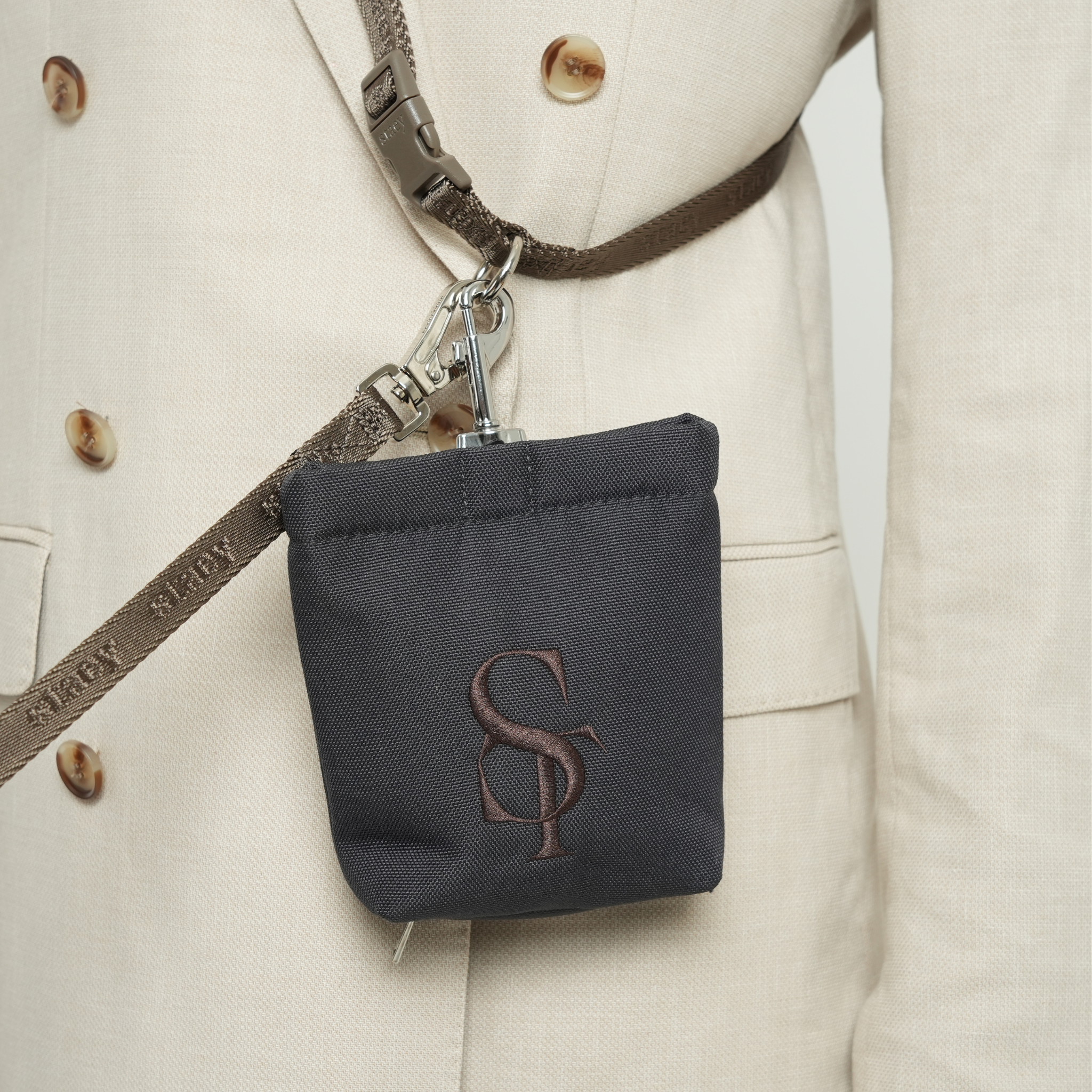 Bolsa de golosinas Elma Active con. Soporte para bolsas de residuos | tormenta