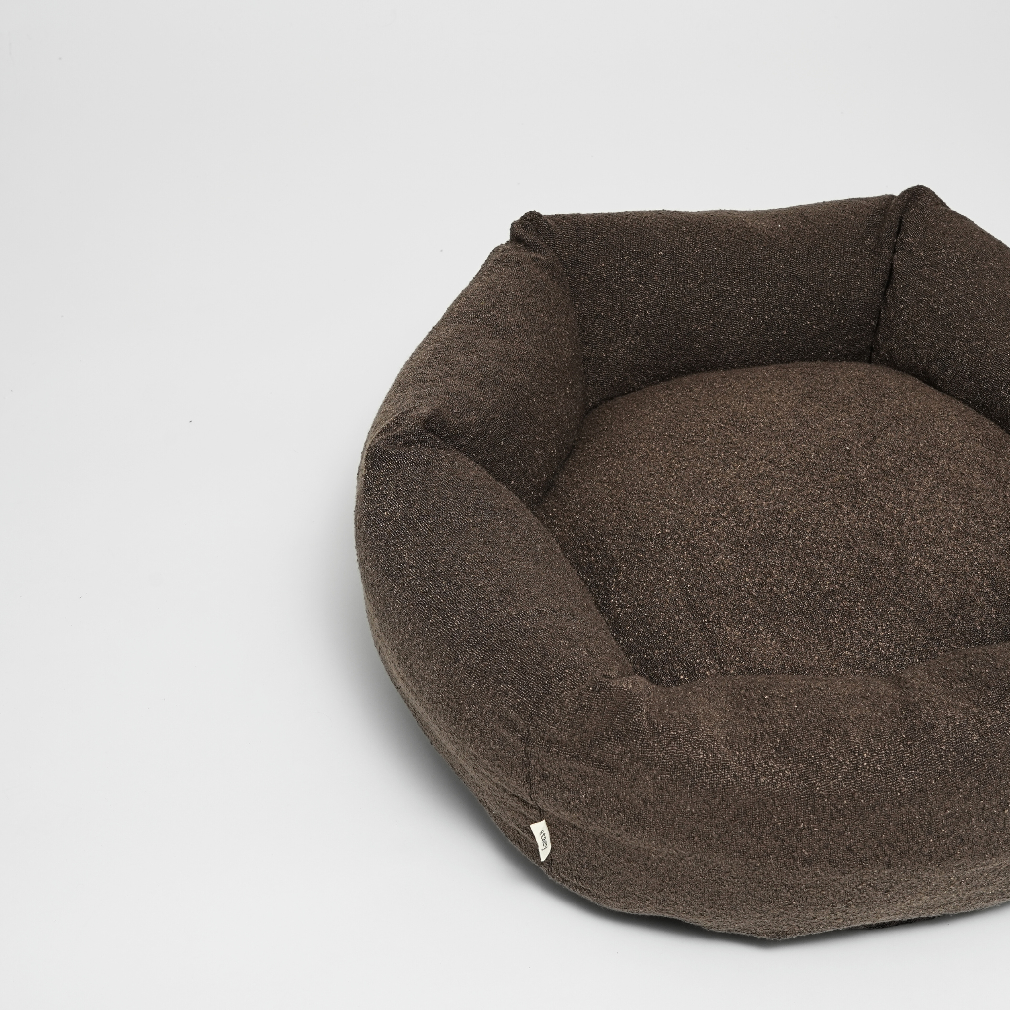 Cama para perros Luna 3.0 | Bouclé de castaño