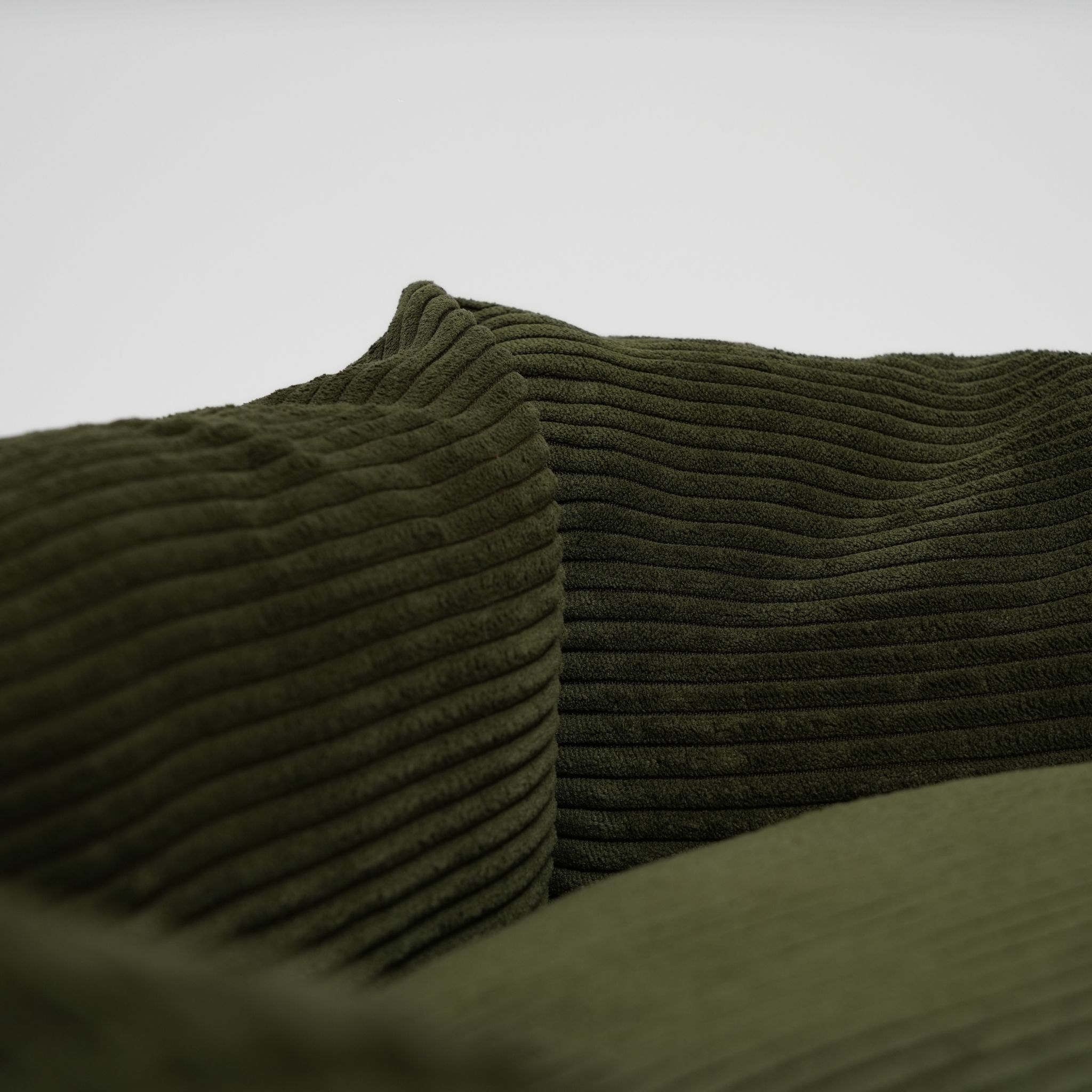 Cama para perros Luna 3.0 | Pana Verde Musgo