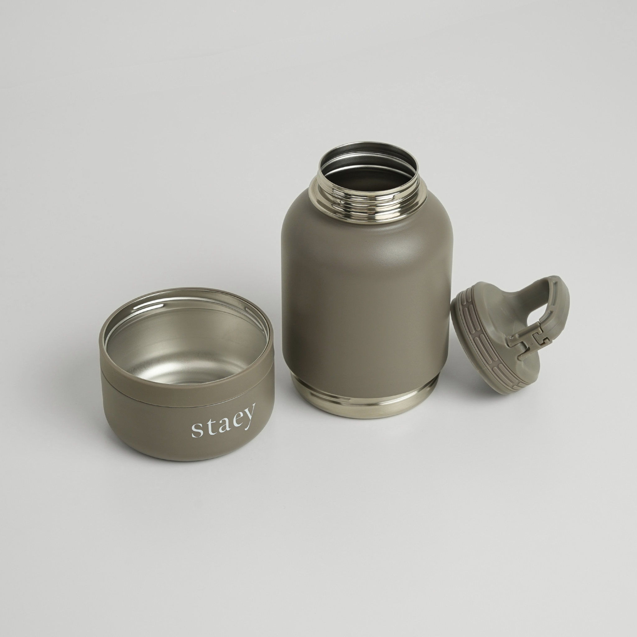 Botella Noona 2 en 1 con. Cuenco | Acero inoxidable