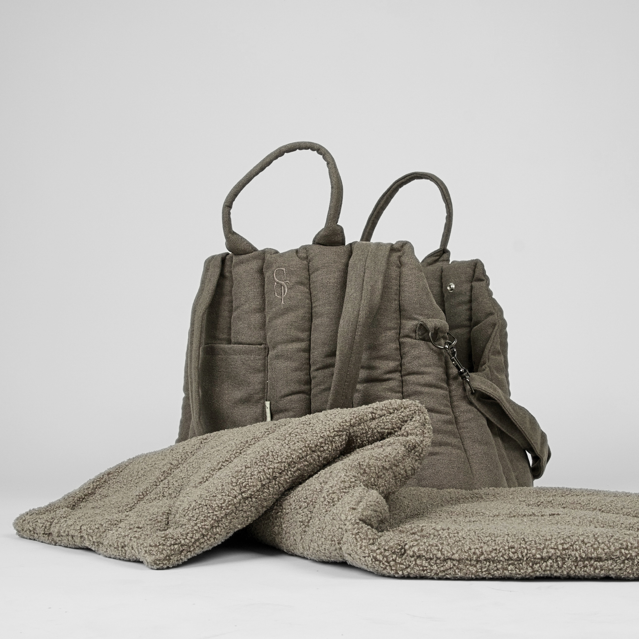 Ella Carrier Bag | Taupe