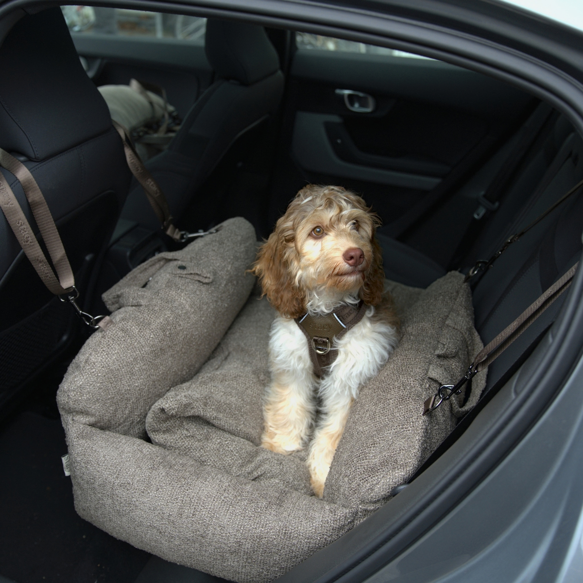 Tova 2-in-1 Car Seat XL | Chestnut Bouclé
