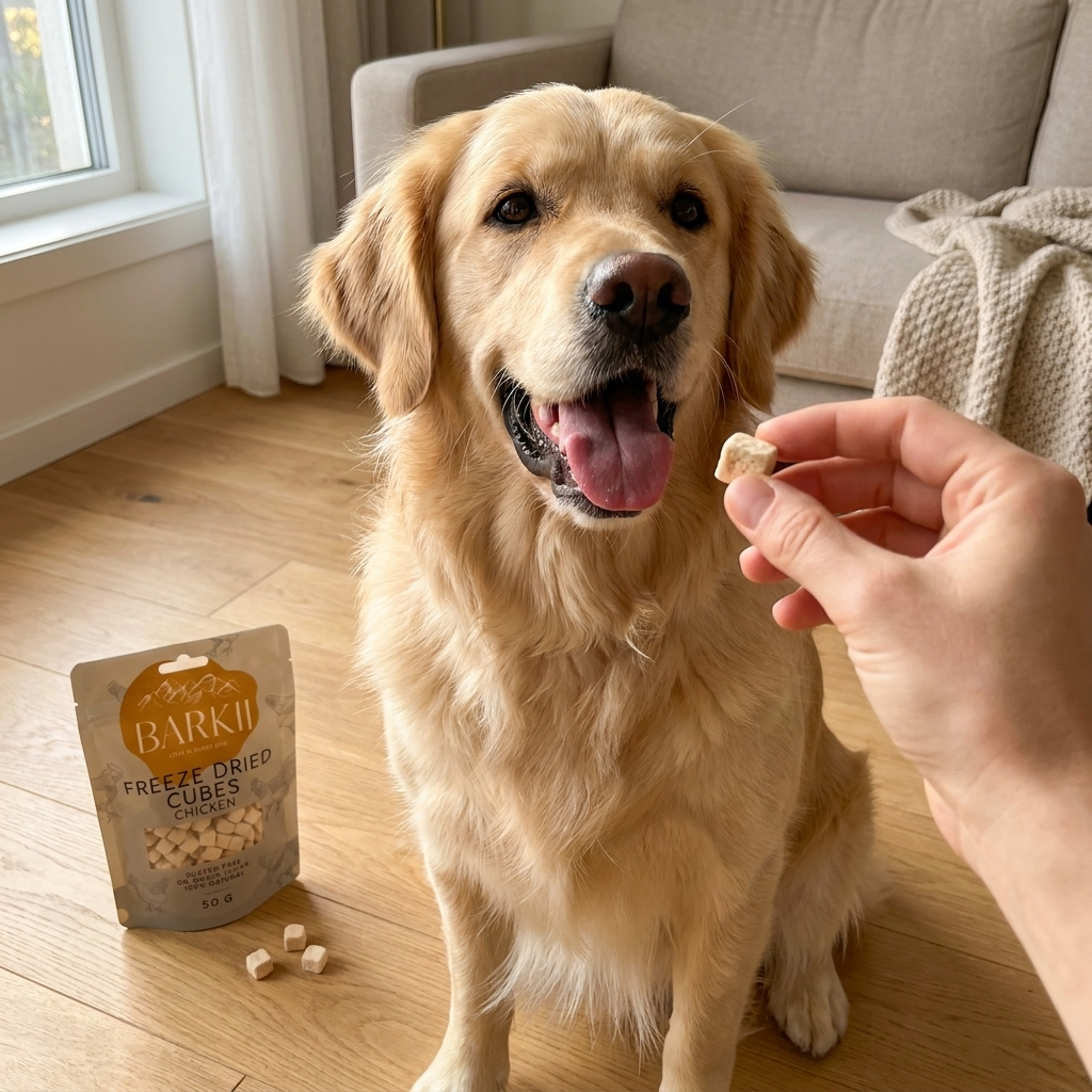 Barkii Freeze-Dried Treats | Chicken | 50g.